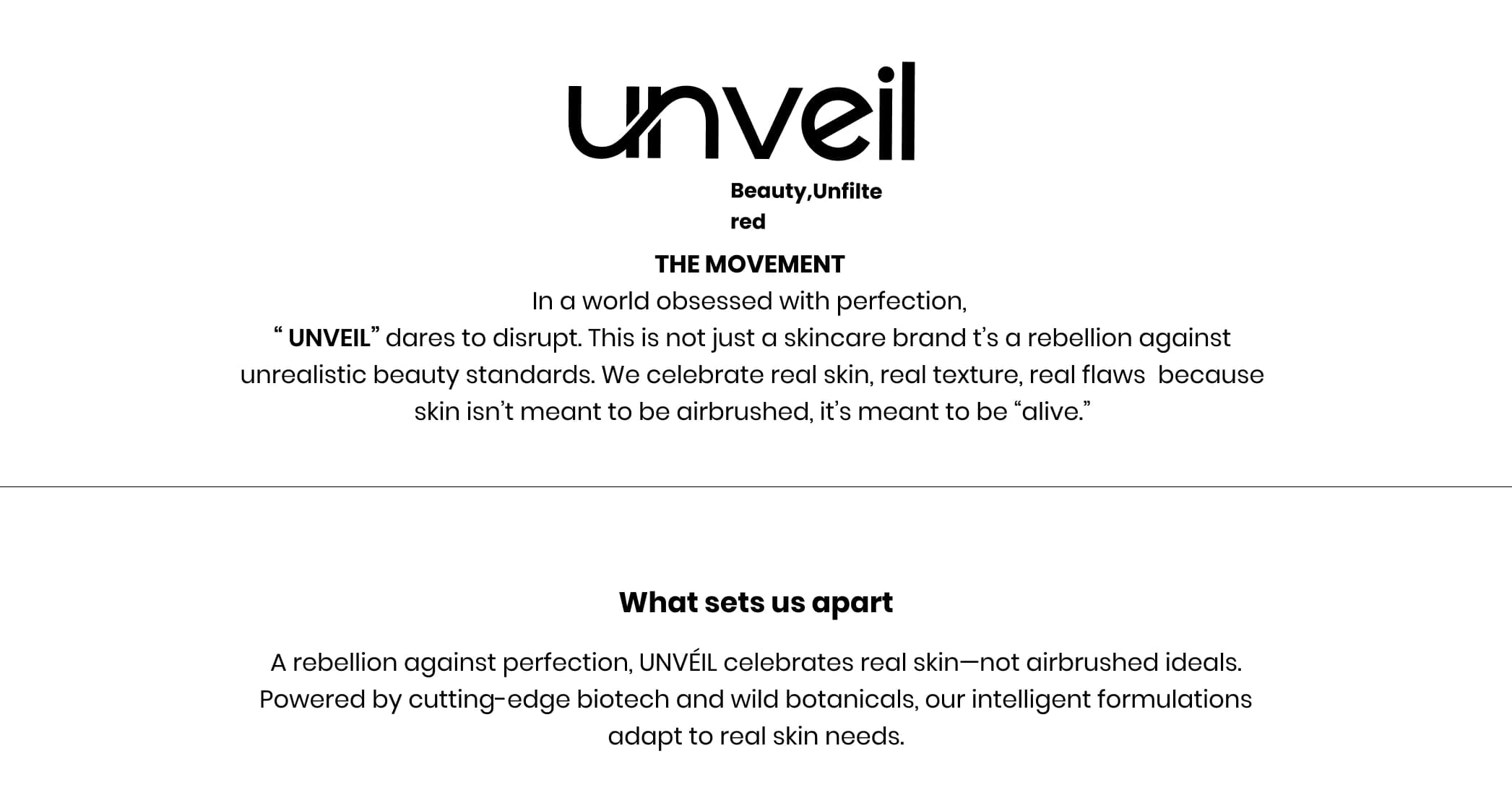 Unveil — gallery 1
